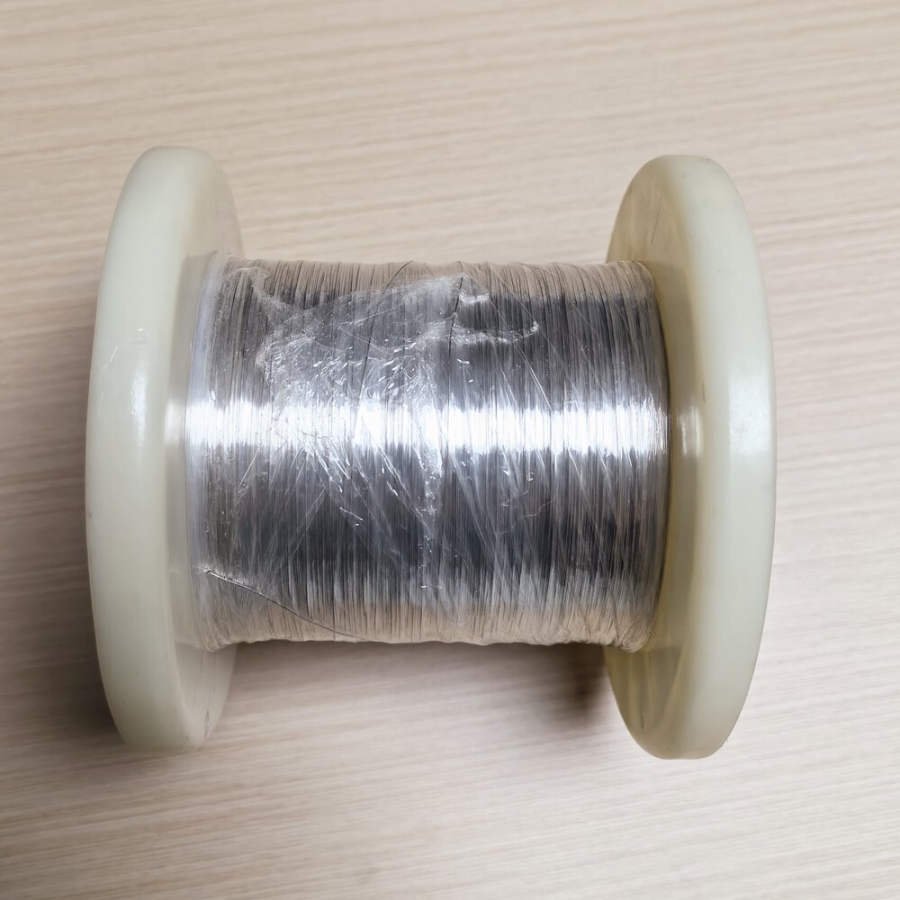 Violin bow --- plated silver wire on a spool netweight 500g