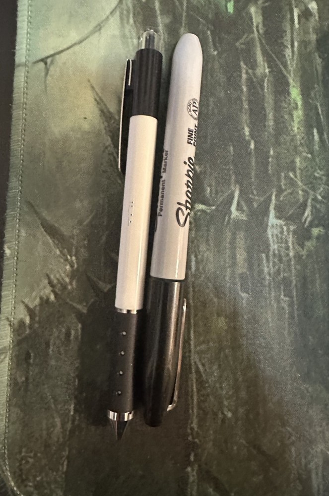 TUL pen and Sharpie set, various colors