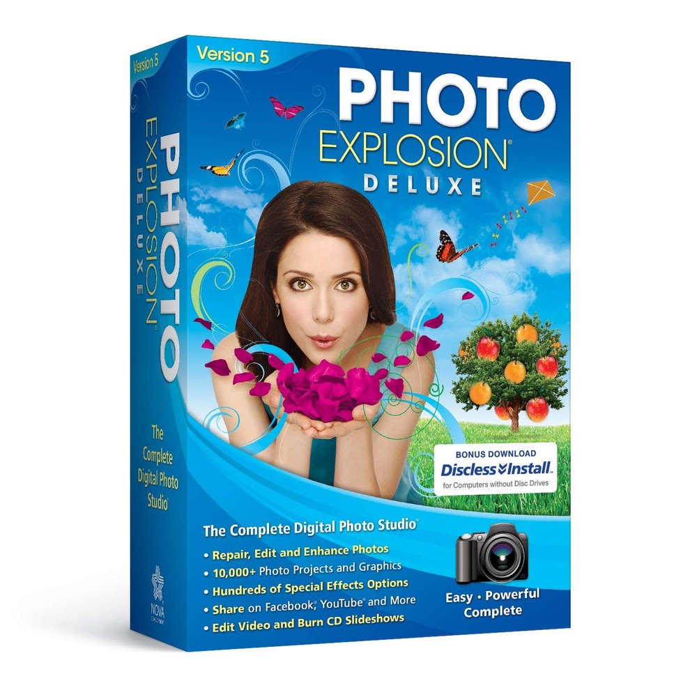 Photo Explosion Deluxe 5.0 CD-rom
