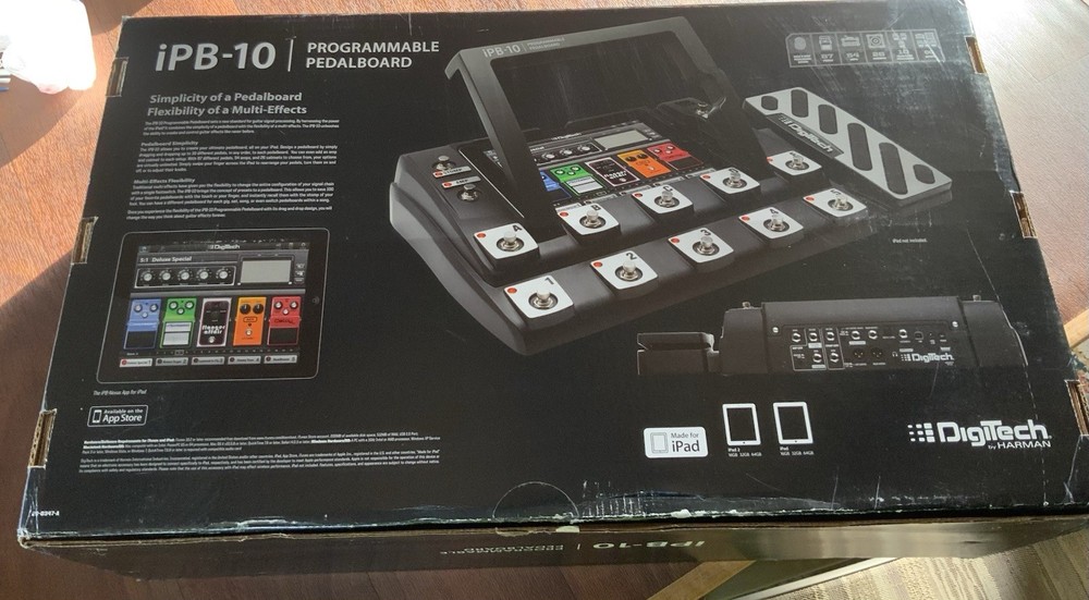 DigiTech iPB-10 PROGRAMMABLE PEDALBOARD For Guitars 20-0347-A