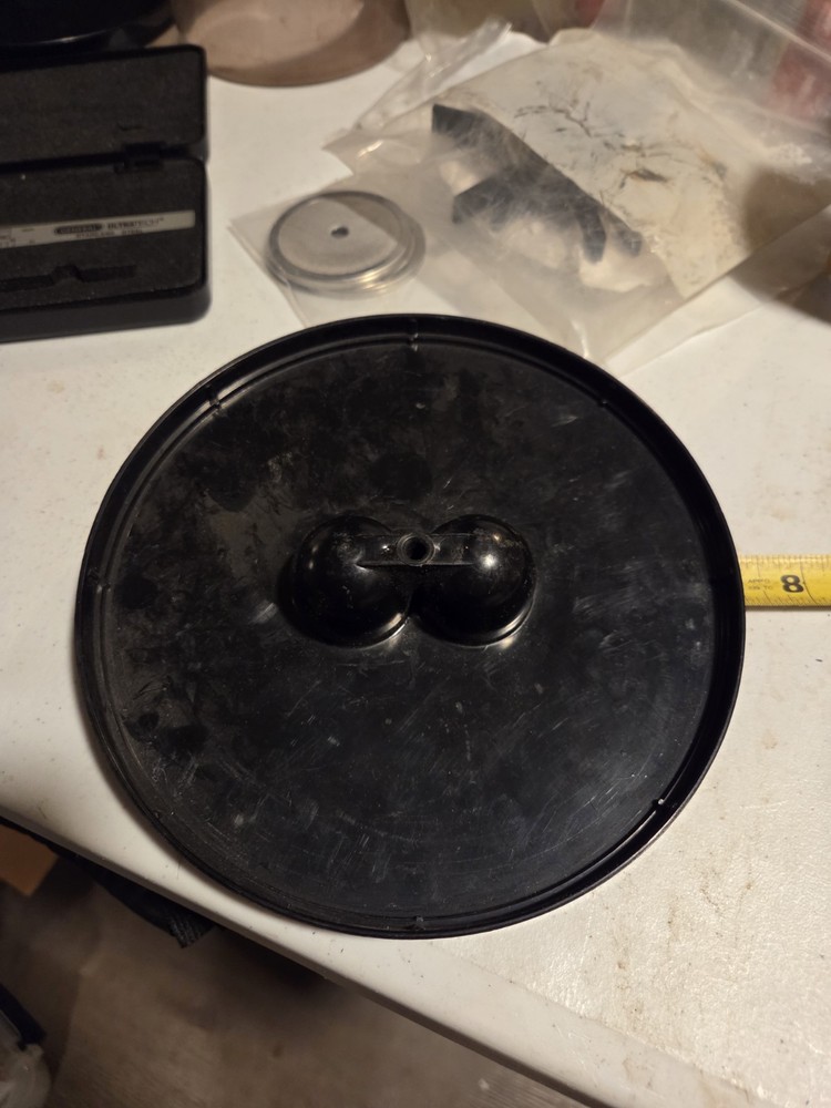 Used Coffee Hopper Lid 7in
