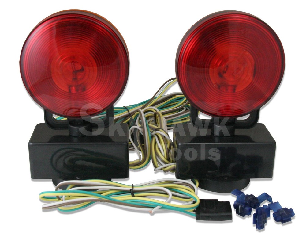 12 Volt Magnetic Trailer Light Kit(double sided) 100,000 Lights Hours
