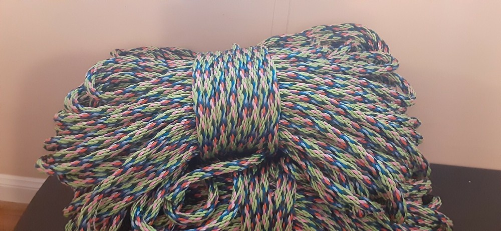 1/2 " x 200 ft. Pre Cut Solid Braid MFP/Derby Rope Hank. Non Premium