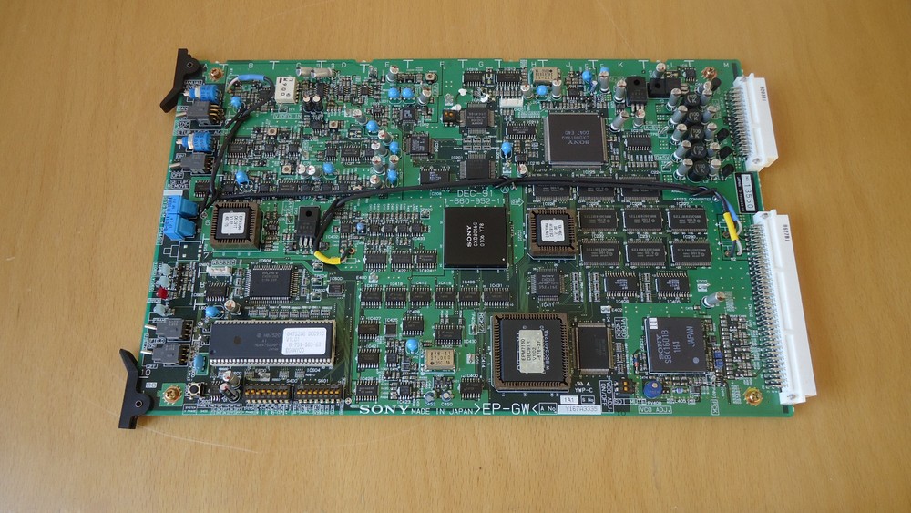 SONY BKPF-131B decoder board with rear module (NTSC)