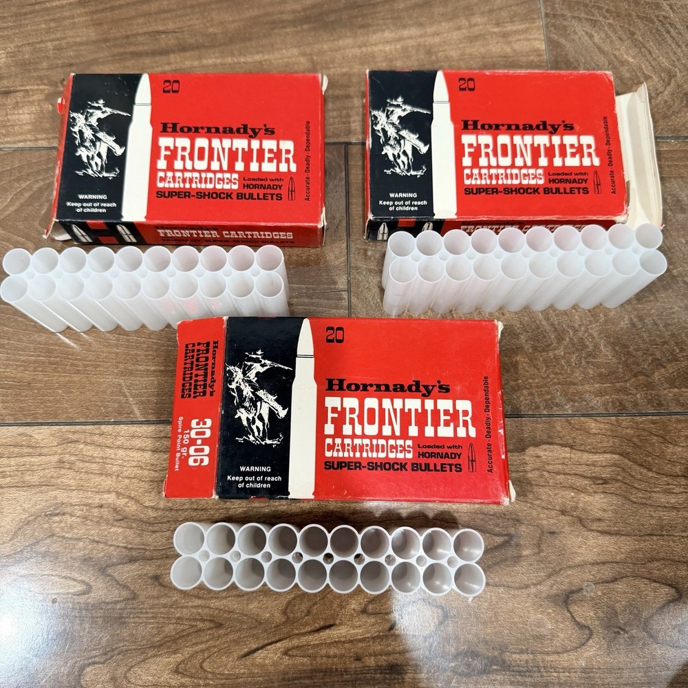 Vintage Frontier Cartridge Boxes – .30-06 Springfield (EMPTY)