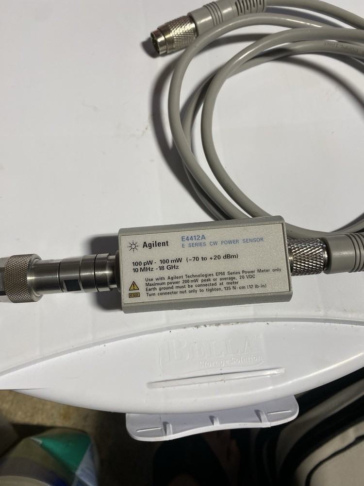Agilent Power Sensor E4412A & Extra Sensor Cable