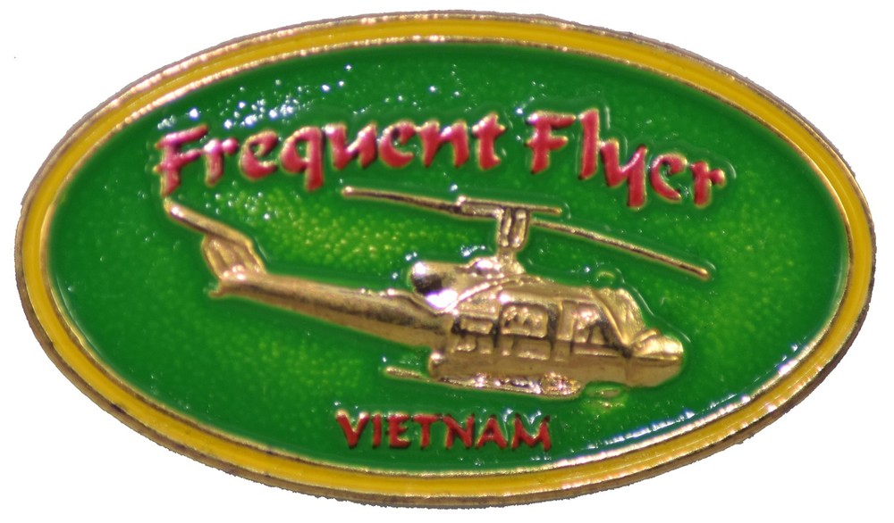FREQUENT FLYER - VIETNAM HAT PIN