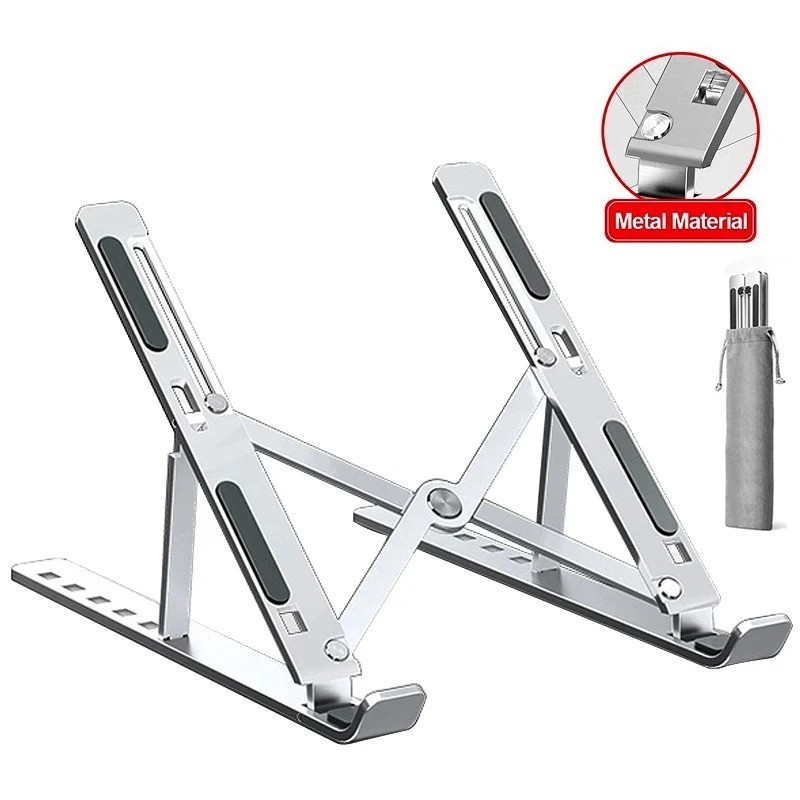 Portable Laptop Stand Adjustable Foldable Notebook Tablet Holder✅