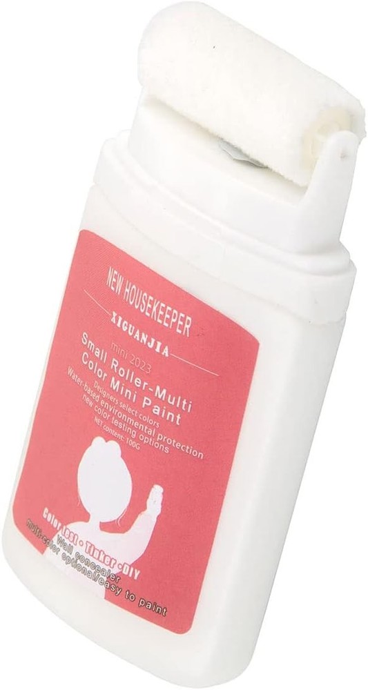 Small Roller Wall Patching Brush Repair Paste Mini Spackle White