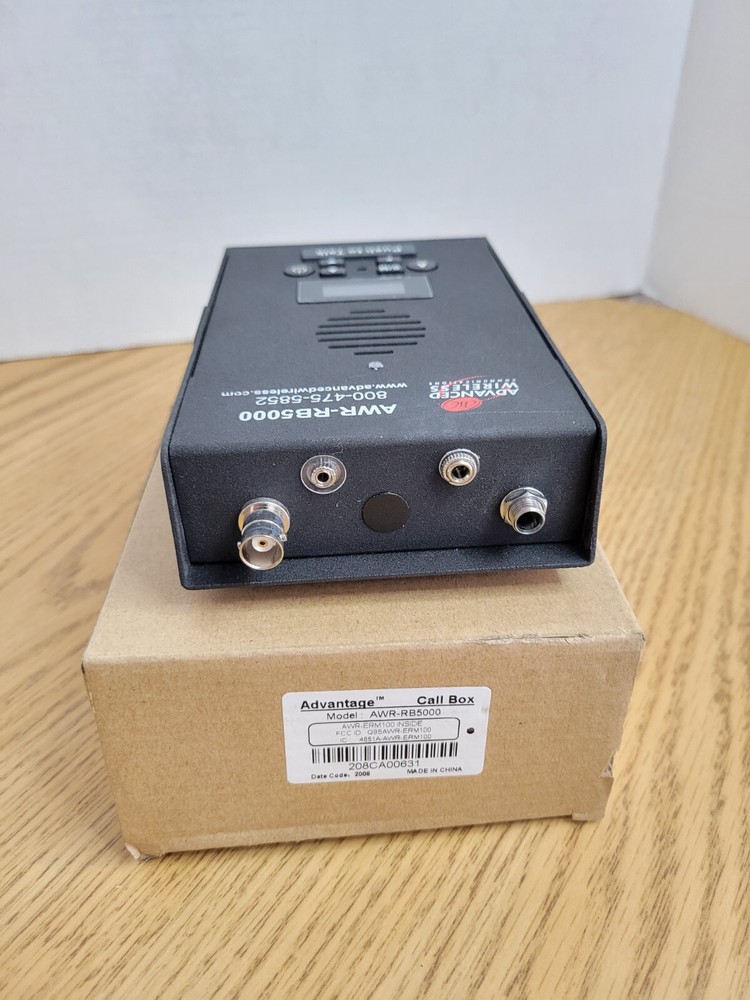 Advanced AWR-RB5000 Call Box Advanced Wireless Communications NOS