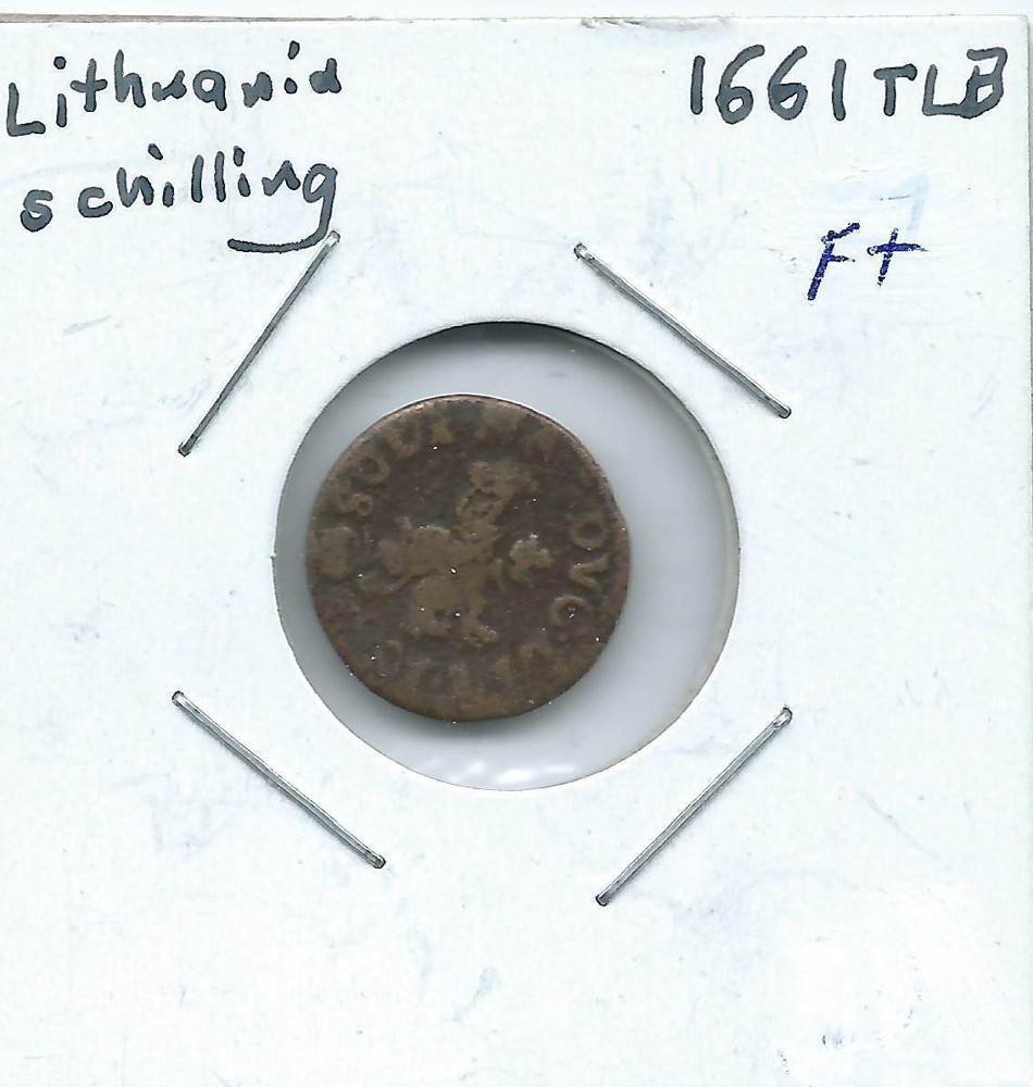 Lithuania 1661 1 Schilling