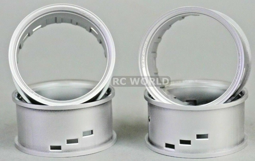 Tetsujin RC Wheels LIPS Adjustable Offset 3/6/9mm -CHROME-01 LIPS -(4PCS)