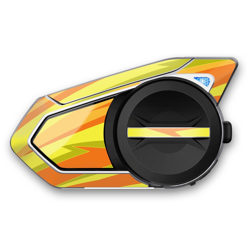 Orange Stripe Device Surface Sticker For SENA 50S Intercom x1