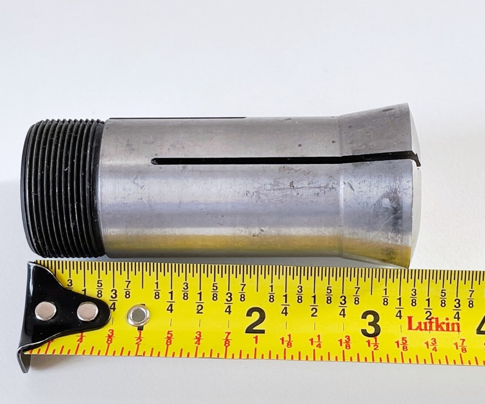 E1 Emergency HARDINGE 5C Round Collet .745 Counter Bore External Internal Thread