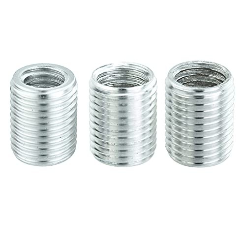 Automatic Shift Knob Adapter Aluminum Gear Shifter Handle Thread Screw Silver
