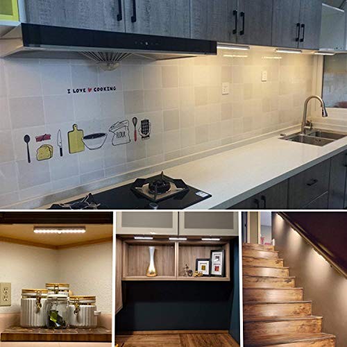 Closet Lights Motion Sensor 6 Pack Rechargeable, Wireless LED Motion 6 packs