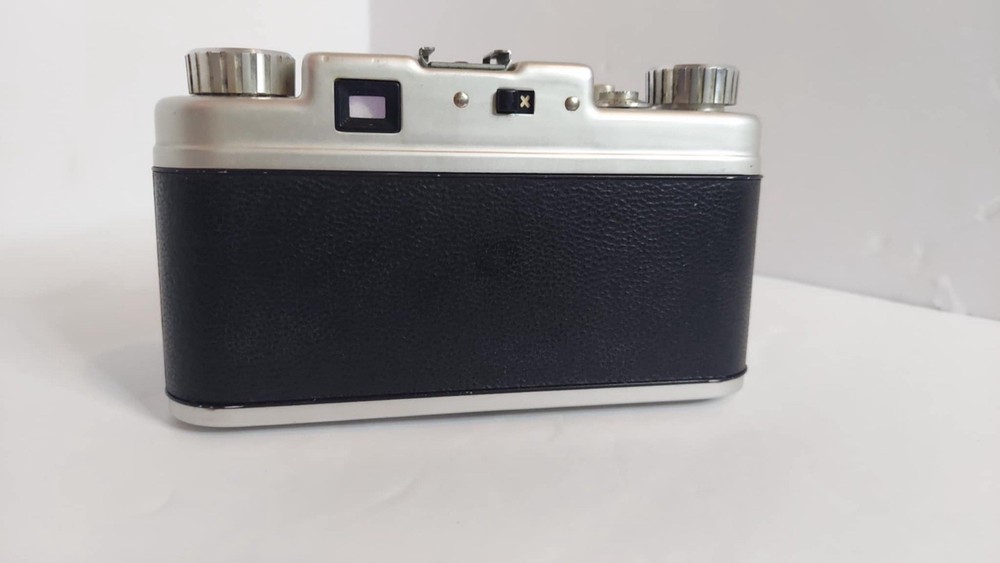Argus C 44 35mm Camera In Original Leather Case UNTESTED
