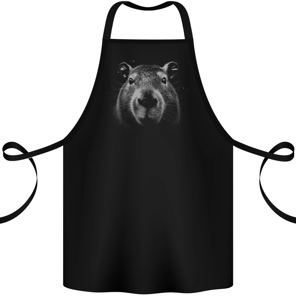 A Cool Capybara Cotton Apron 100% Organic