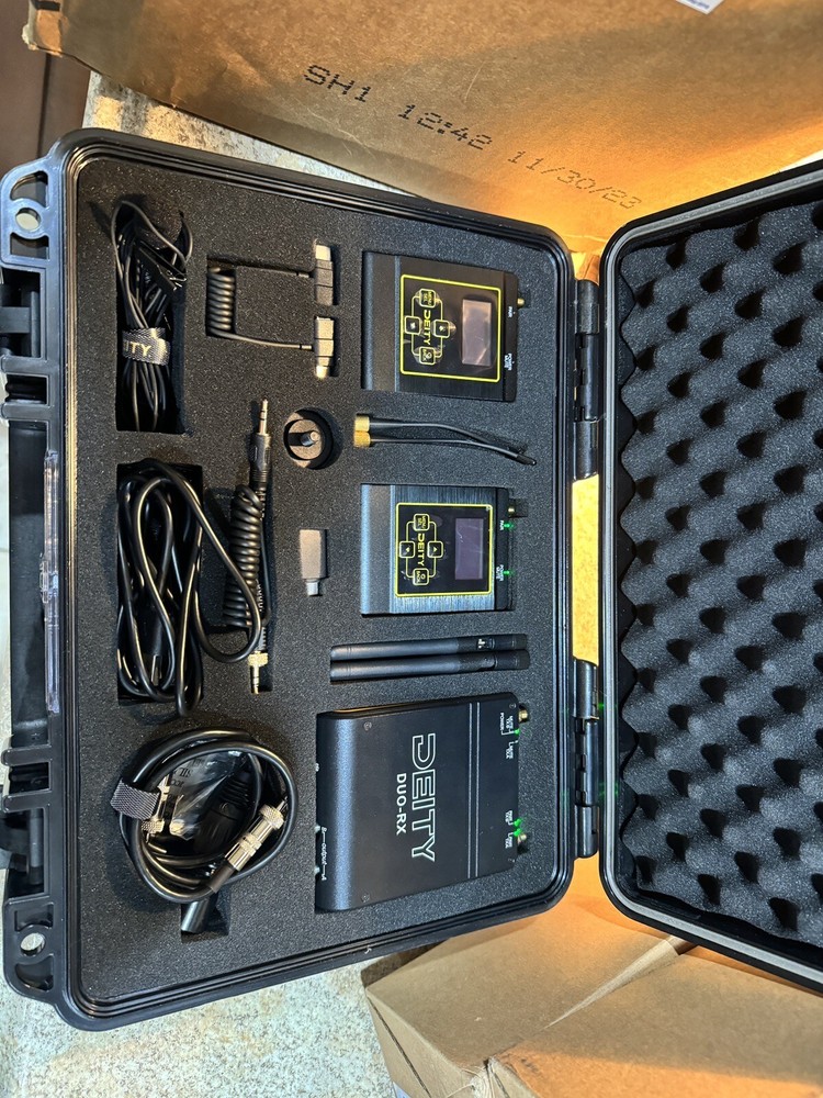 Deity Connect Interview Kit - 2 BP-TX, 1 DUORX, FULL KIT GREAT CONDITION