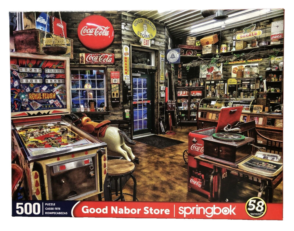 GOOD NABOR STORE  500 pc jigsaw puzzle  SPRINGBOK