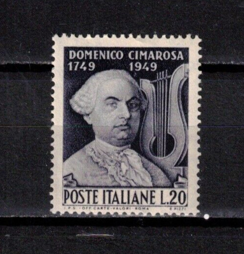 S47146 Italie 1949 MNH Cimarosa 1v