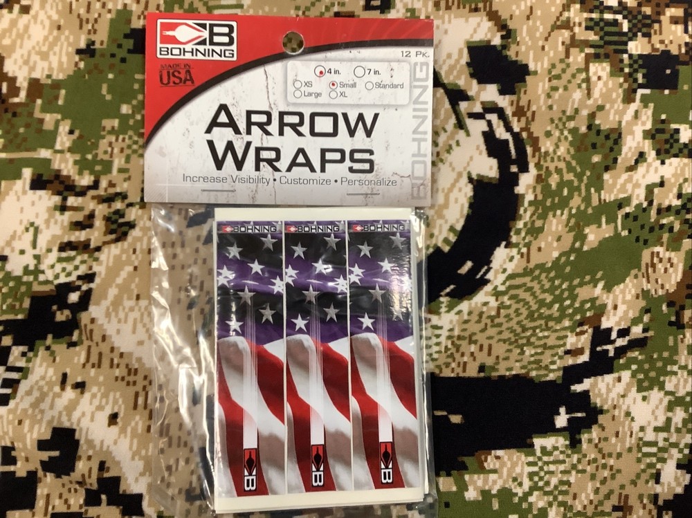Bohning Archery Arrow Wraps 4 In Small 12 Pack