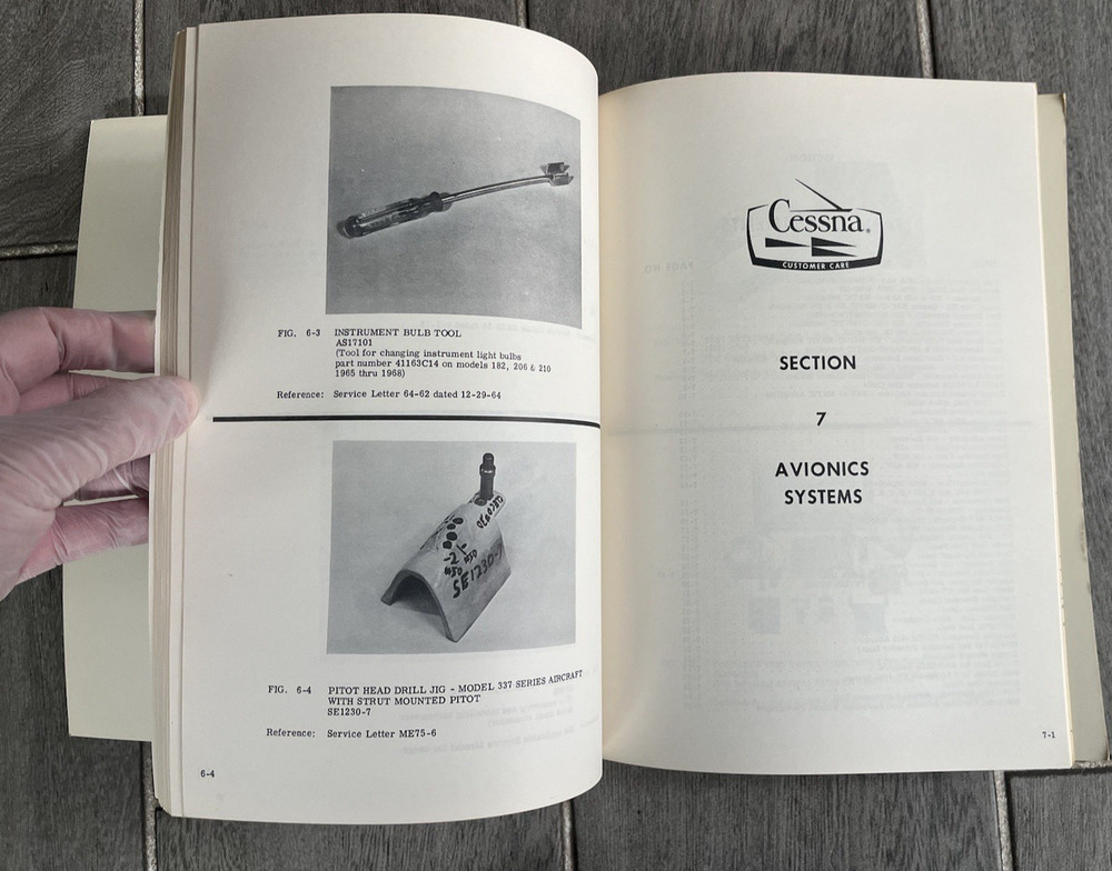 Aviation Cessna Special Tools & Support Equipment Catalog 1979 Original