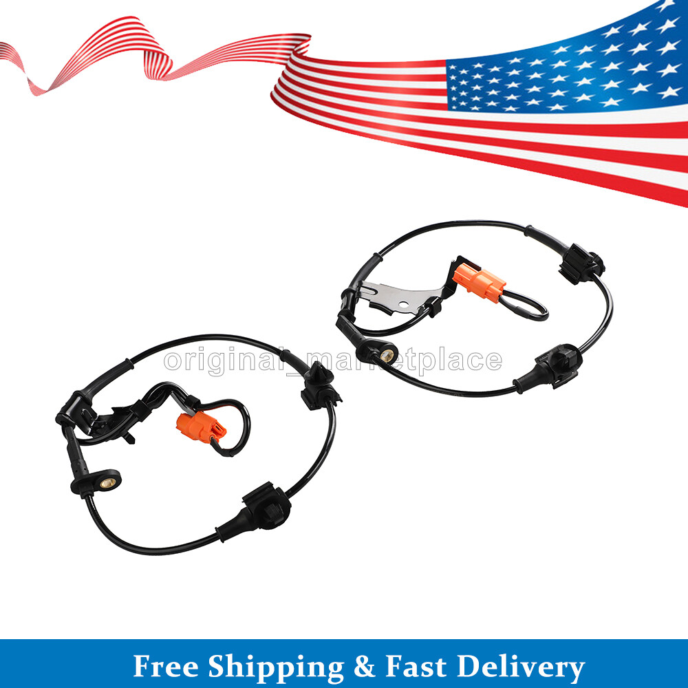 2x For 2002-2006 Honda CRV CR-V ABS Wheel Speed Sensor Front Left & Right