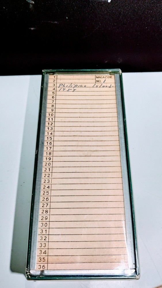 Vintage Argus Automatic Slide Changer Magazine No 593 GUC