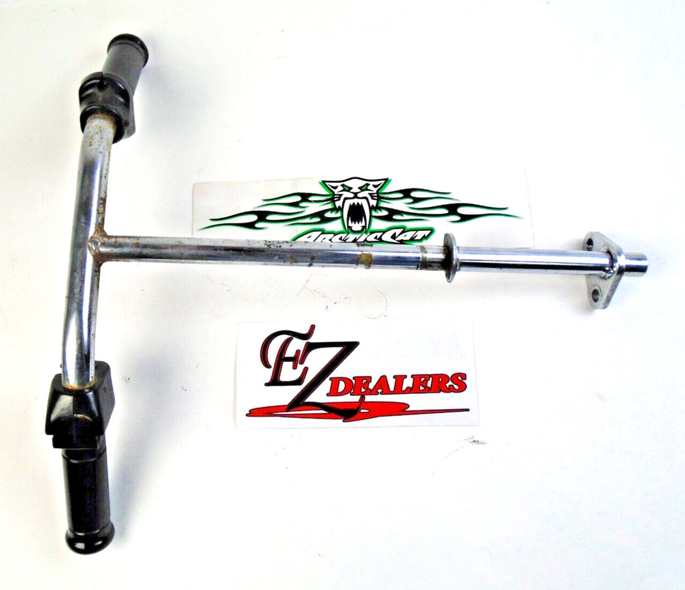 Vintage Kitty Cat Snowmobile Handlebar Complete Only 1972 1973 1977 Handle bar
