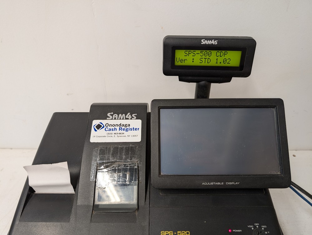 Sam4S SPS-520RT Cash Register w/ Drawer, Register System, No Keys