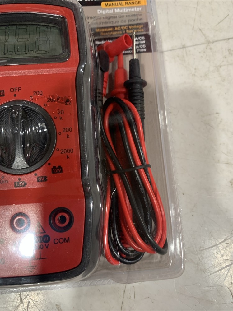 Gardner Bender GDT-3190 Digital Multimeter, 500 Volt