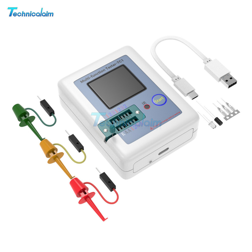 LCR-TC1 LCR-T7 TC-T7-H Transistor Tester TFT Diode Triode Capacitance Meter US