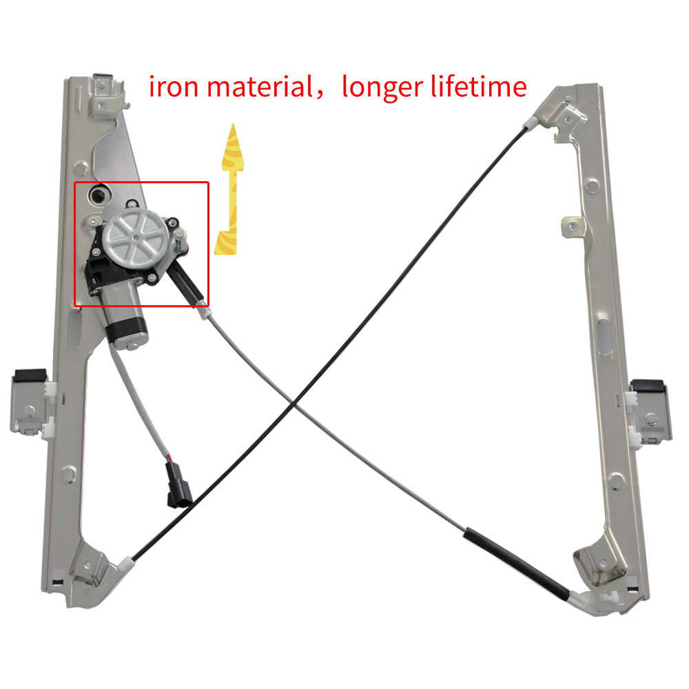 Front Passenger Right Window Regulator & Motor for Sierra Chevy Silverado 99-06