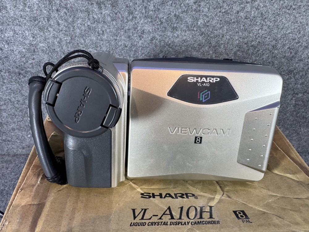 SHARP VL-A10H CAMCORDER tested and working.