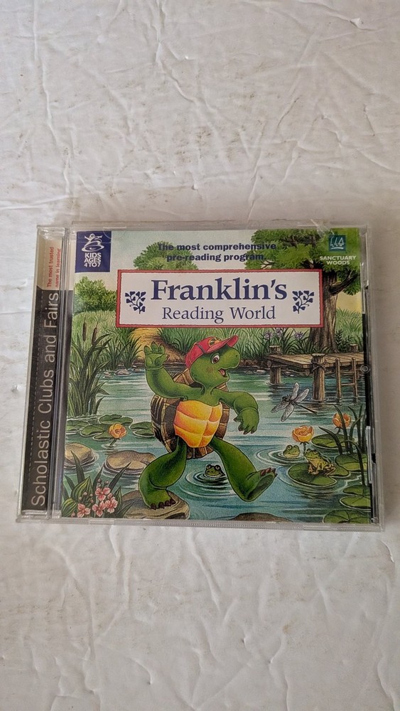 Franklin's Reading World CD-ROM PC Software Scholastic 1995 Windows 95
