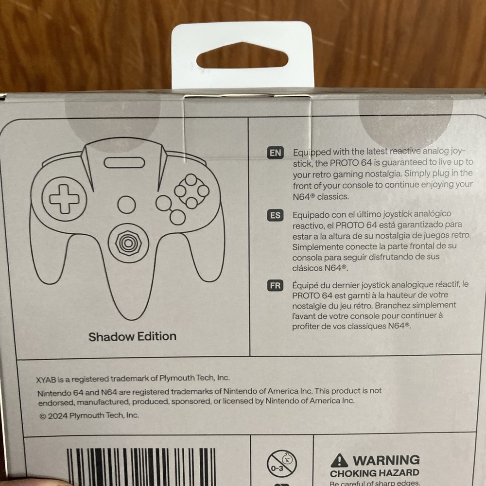 XYAB Shadow N64 Controller Proto64 Nintendo 64