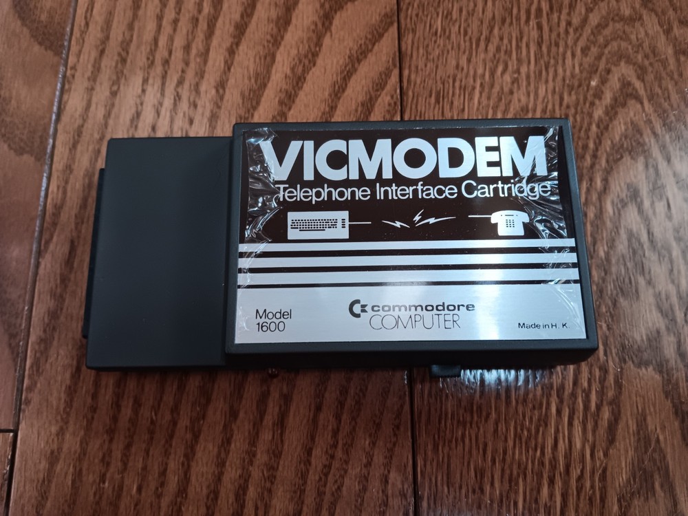 Commodore VIC 20 VICMODEM Model 1600 UNTESTED Sold As Is
