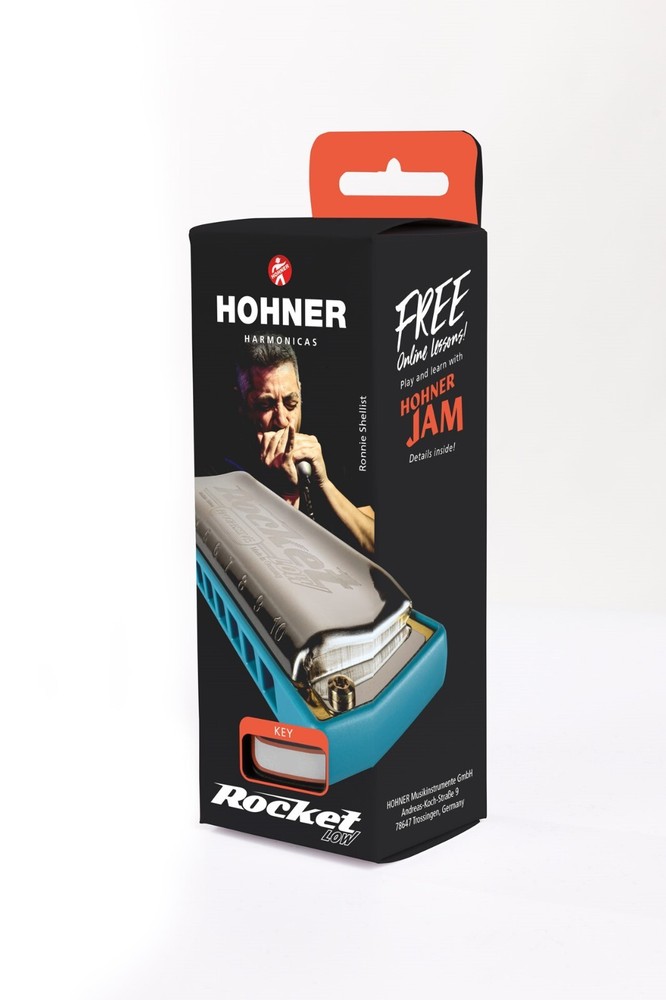 Hohner Rocket Low Tuned Harmonica (New Torx Style) ~Multiple Keys