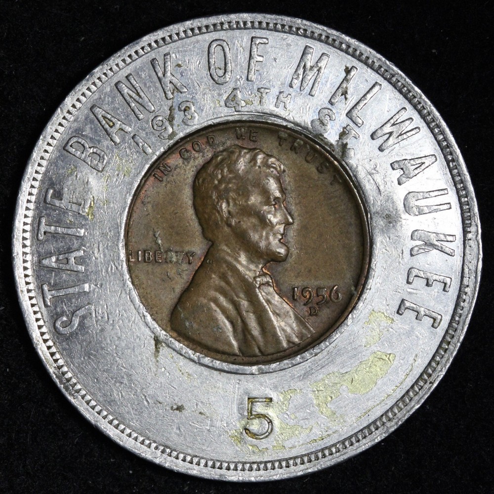 1956-D State Of Milwaukee E395 T