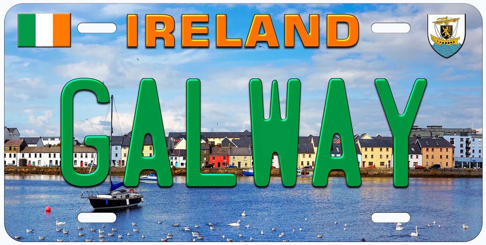 Galway Ireland Novelty Car License Plate