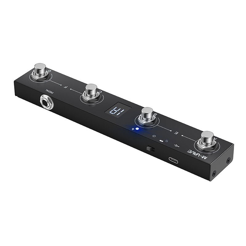 Chocolate MIDI Controller Multi-function Wireless MIDI Footswitch Programmable