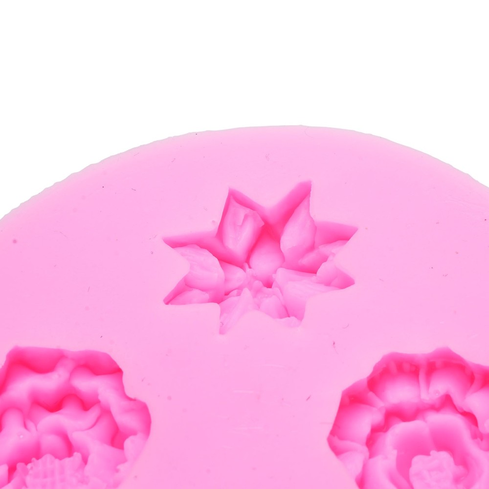 Rose Flower Silicone Mold Cake Decorating