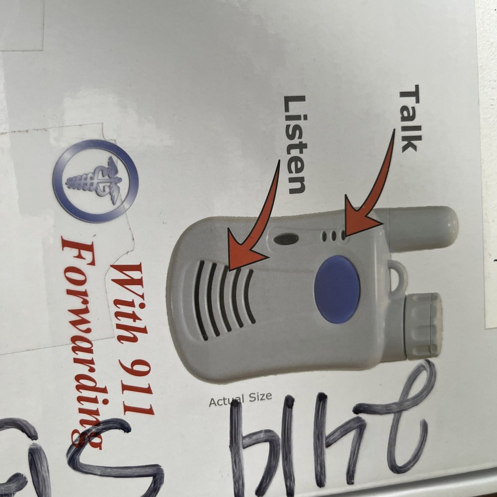 ATS Alert System Personal Emergency Response COMPLETE in Box 2-Way Voice Comm