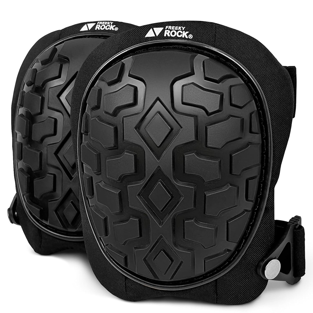 Professional Knee Pads for Work Construction with Heavy Duty Cap Foam Padding Ge