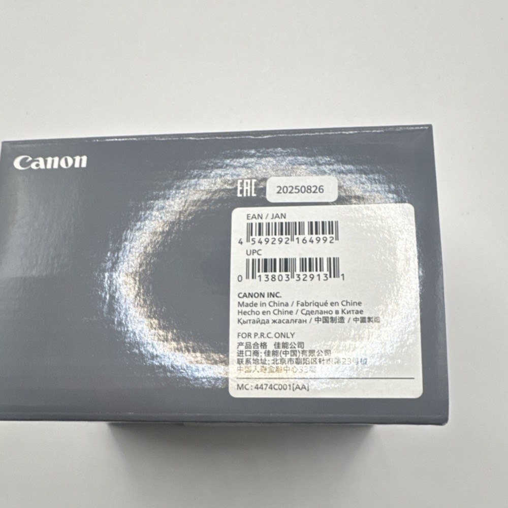 Canon DM-E100 Stereo Microphone Handheld/Stand-Held Black