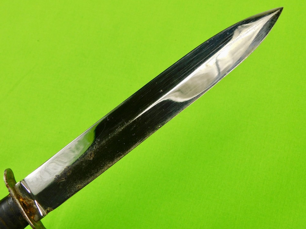 US WW2 Stiletto Fighting Knife w/ Sheath