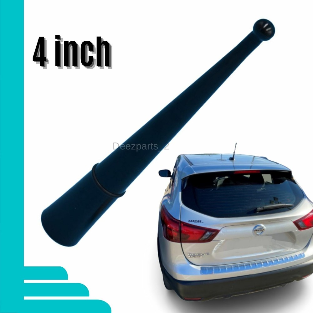 4" Antenna Black for Nissan Rogue 2008-2016