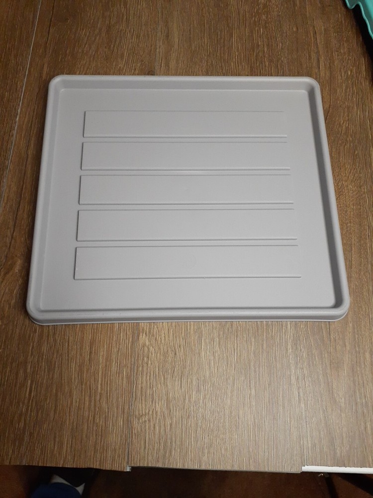 storex large craft & activity tray plastic gray