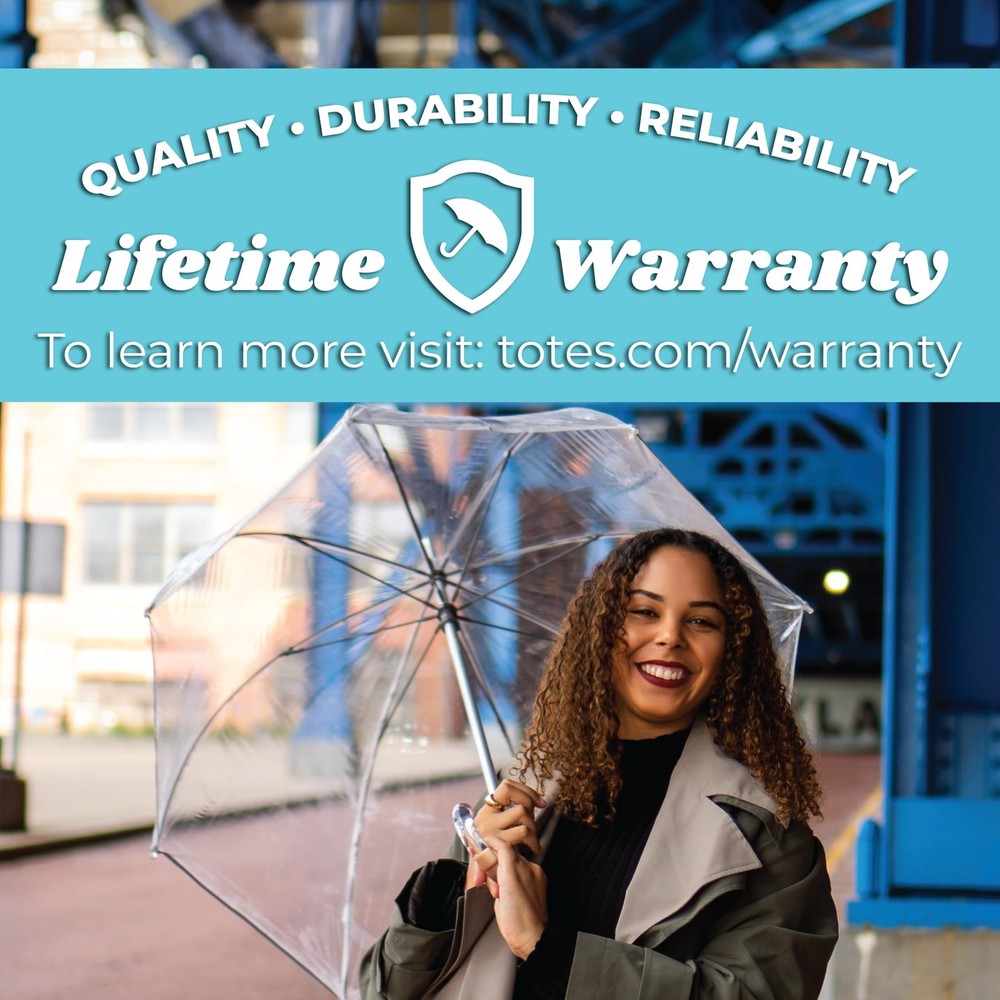 Adult Windproof Bubble Umbrella with J Hook Handle and Enhanced Visibility
